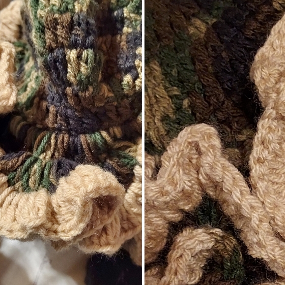 #L❤️VE HANDMADE. Crochet Ruffle HAT - Picture 8 of 8